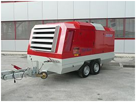 Передвижные компрессоры.