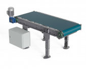 Ленточный универсальный транспортер ЛТ2, Д1200 х Ш500 х В(650...850), мм