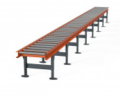 Рольганг универсальный РТ2 (43 ролика), Д8600 х Ш500 х В(650...850), мм