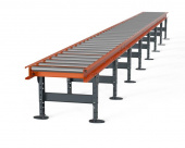 Рольганг универсальный РТ2 (40 роликов), Д7900 х Ш500 х В(650...850), мм