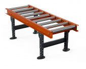 Рольганг универсальный РТ2 (10 роликов), Д1900 х Ш500 х В(650...850), мм