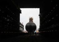 ​«Адмиралтейские верфи» спустили на воду новую подлодку