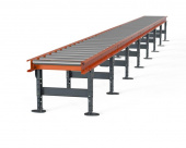 Рольганг универсальный РТ2 (44 ролика), Д8700 х Ш500 х В(650...850), мм