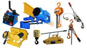 Виды грузоподъемного оборудования