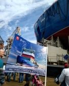 ​БАЛТИЙСКИЙ ЗАВОД СПУСТИЛ НА ВОДУ КРУПНЕЙШИЙ В МИРЕ АТОМНЫЙ ЛЕДОКОЛ