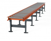 Рольганг универсальный РТ2 (32 ролика), Д6300 х Ш500 х В(650...850), мм