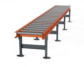 Рольганг универсальный РТ2 (25 роликов), Д4900 х Ш500 х В(650...850), мм