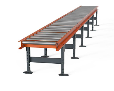 Рольганг универсальный РТ2 (33 ролика), Д6500 х Ш500 х В(650...850), мм