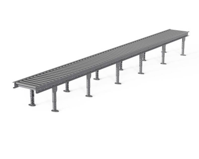 Рольганг универсальный РТ2 (62 ролика), Д6200 х Ш500 х В(650...850), мм