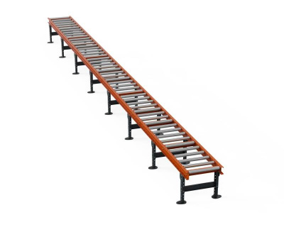 Рольганг универсальный РТ2 (49 роликов), Д9700 х Ш500 х В(650...850), мм