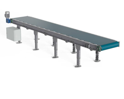 Ленточный универсальный транспортер ЛТ2, Д4200 х Ш500 х В(650...850), мм