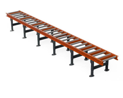 Рольганг универсальный РТ2 (28 роликов), Д5500 х Ш500 х В(650...850), мм