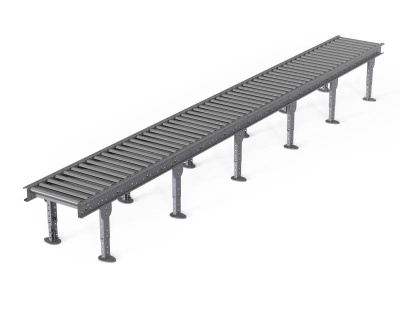 Рольганг универсальный РТ2 (58 роликов), Д5800 х Ш500 х В(650...850), мм