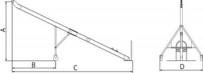 Кран в окно КВО-400