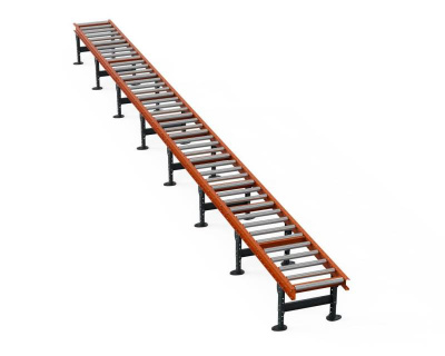 Рольганг универсальный РТ2 (46 роликов), Д9100 х Ш500 х В(650...850), мм