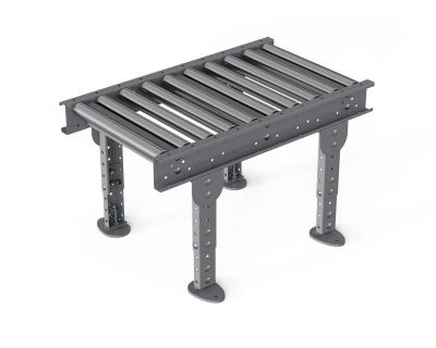 Рольганг универсальный РТ2 (10 роликов), Д1000 х Ш500 х В(650...850), мм