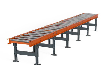 Рольганг универсальный РТ2 (27 роликов), Д5300 х Ш500 х В(650...850), мм