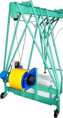 Кран в окно Умелец ПС-500 лебедка-2