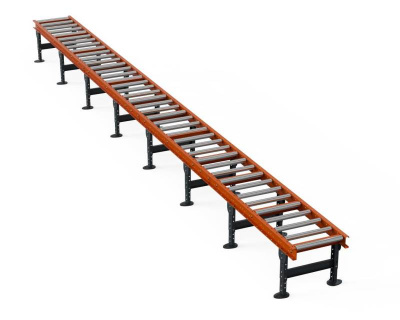 Рольганг универсальный РТ2 (42 ролик), Д8300 х Ш500 х В(650...850), мм