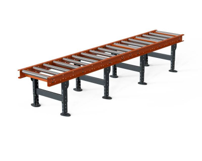 Рольганг универсальный РТ2 (18 роликов), Д3500 х Ш500 х В(650...850), мм