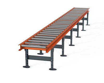 Рольганг универсальный РТ2 (30 роликов), Д5900 х Ш500 х В(650...850), мм