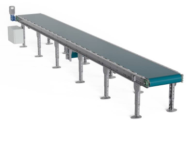 Ленточный универсальный транспортер ЛТ2, Д6400 х Ш500 х В(650...850), мм