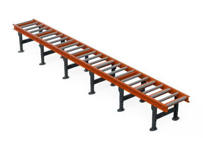 Рольганг универсальный РТ2 (27 роликов), Д5300 х Ш500 х В(650...850), мм