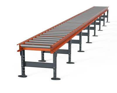 Рольганг универсальный РТ2 (42 ролик), Д8300 х Ш500 х В(650...850), мм