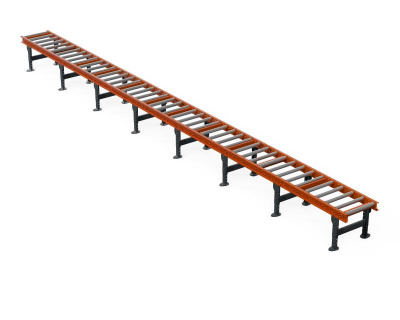 Рольганг универсальный РТ2 (46 роликов), Д9100 х Ш500 х В(650...850), мм