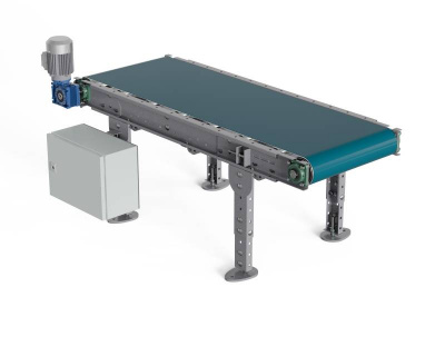 Ленточный универсальный транспортер ЛТ2, Д1400 х Ш500 х В(650...850), мм