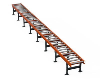 Рольганг универсальный РТ2 (44 ролика), Д8700 х Ш500 х В(650...850), мм