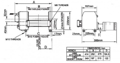 H9W с червячным редуктором