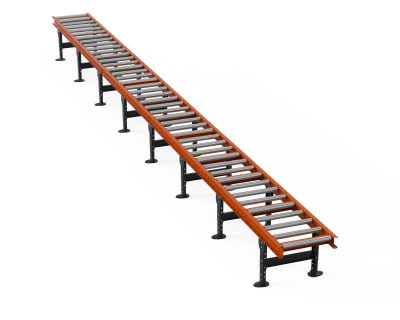 Рольганг универсальный РТ2 (43 ролика), Д8600 х Ш500 х В(650...850), мм