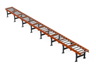 Рольганг универсальный РТ2 (44 ролика), Д8700 х Ш500 х В(650...850), мм