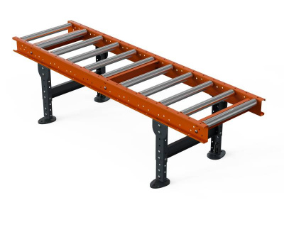 Рольганг универсальный РТ2 (12 роликов), Д2300 х Ш500 х В(650...850), мм