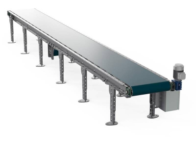 Ленточный универсальный транспортер ЛТ2, Д6400 х Ш500 х В(650...850), мм