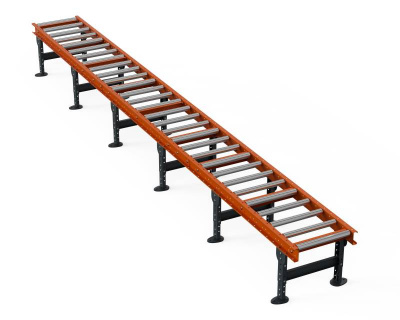 Рольганг универсальный РТ2 (31 ролик), Д6100 х Ш500 х В(650...850), мм