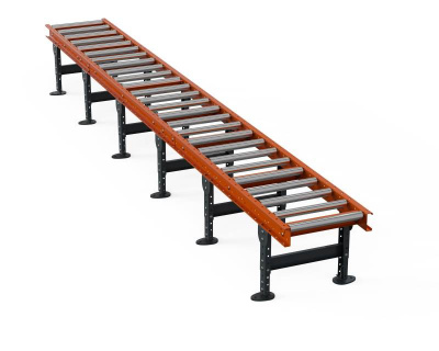 Рольганг универсальный РТ2 (27 роликов), Д5300 х Ш500 х В(650...850), мм