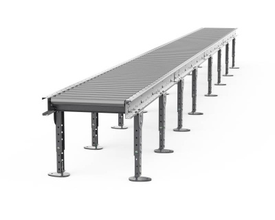 Рольганг универсальный РТ2 (78 роликов), Д7800 х Ш500 х В(650...850), мм