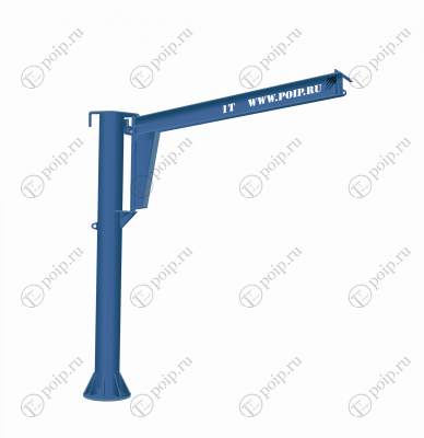 Кран консольный на колонне с ручным приводом поворота ККР2-0.25-4000/4000