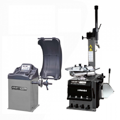 Комплект для обслуживания колес до 24" KraftWell KRW24/220 + KRW240