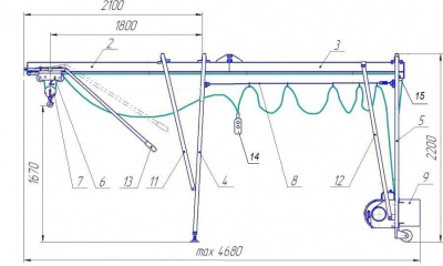 Основные размеры и элементы конструкции