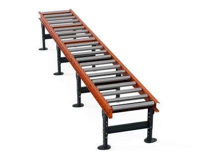 Рольганг универсальный РТ2 (22 ролика), Д4300 х Ш500 х В(650...850), мм