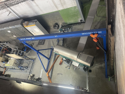 Передвижной козловой кран ККСО-1.0-5000-5000