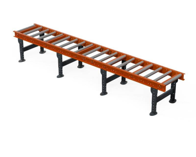 Рольганг универсальный РТ2 (20 роликов), Д3900 х Ш500 х В(650...850), мм