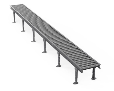 Рольганг универсальный РТ2 (62 ролика), Д6200 х Ш500 х В(650...850), мм