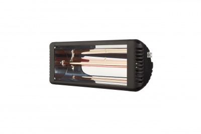 галогеновый ИК-7А, 2000 Вт черный