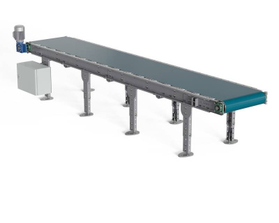 Ленточный универсальный транспортер ЛТ2, Д3200 х Ш500 х В(650...850), мм