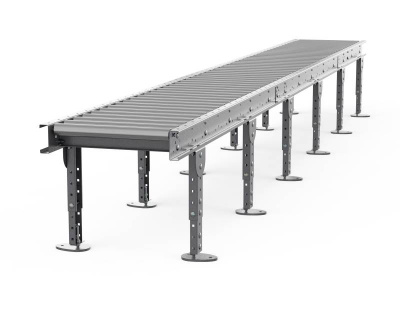 Рольганг универсальный РТ2 (50 роликов), Д5000 х Ш500 х В(650...850), мм