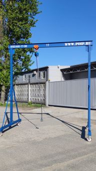 Передвижной козловой кран ККСО-2.0-3000-3000